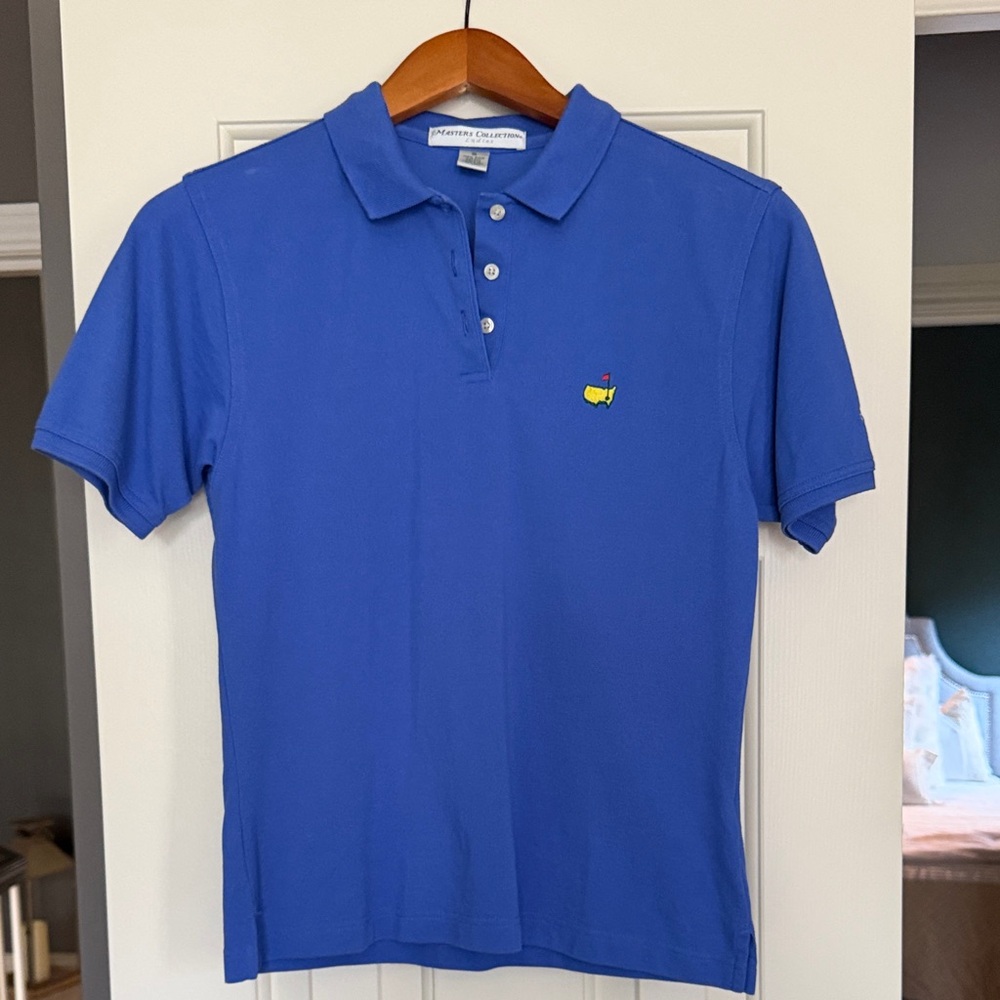 The Masters Golf Blue Polo Shirt